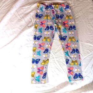 NWOT Carter's Girls Butterfly Graphic Leggings Lightweight Cotton Size 3T Summer